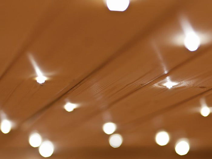 Karibu Sternenhimmel Farblichtanwendung LED