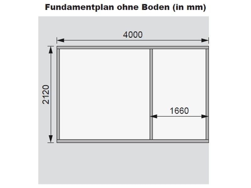 Karibu Systemhaus Mühlentrup 1 terragrau 19 mm