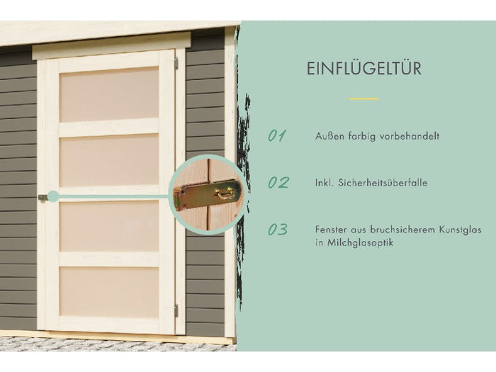 Karibu Systemhaus Mühlentrup 1 terragrau 19 mm