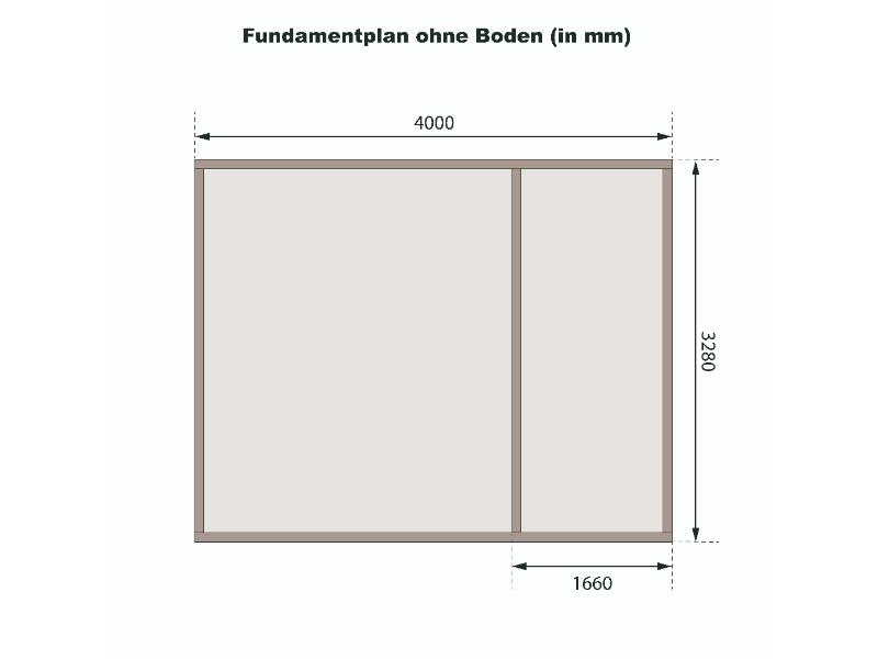 Karibu Systemhaus Mühlentrup 3 naturbelassen 19 mm