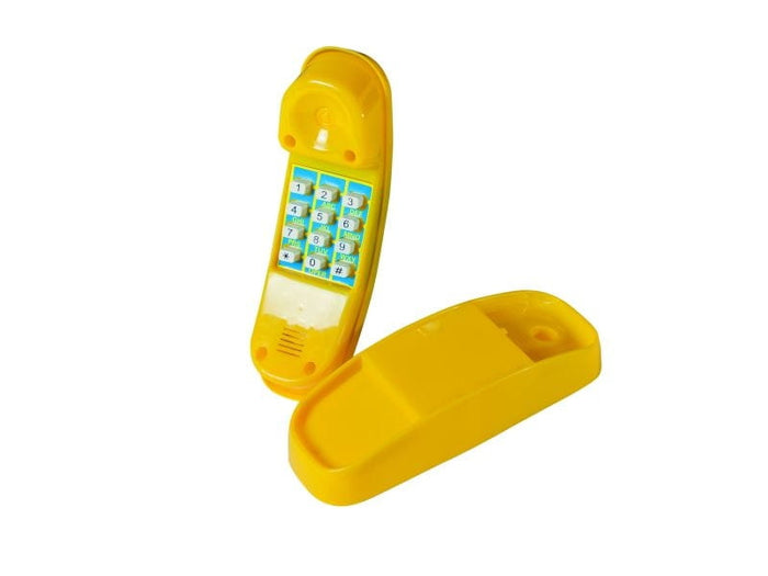 Karibu Telefon gelb Kunststoff