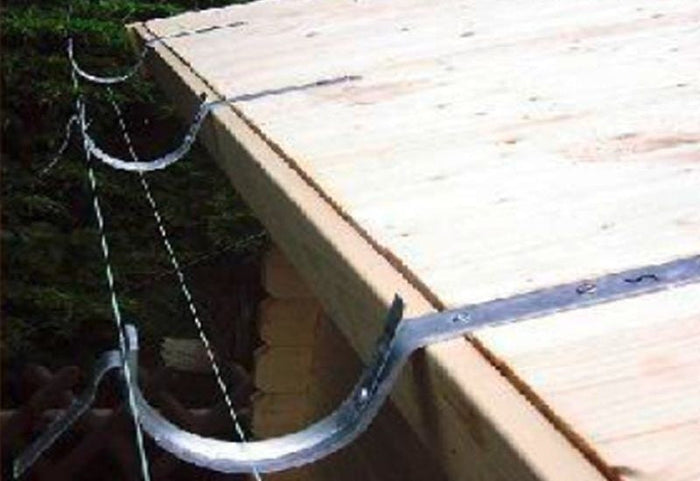 Montage Dachrinne 8 Meter