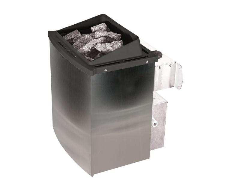 Osb smart choice Saunahaus Hella 2  38 mm - inkl. 9 kW Ofen integr. Steuerung - mit Dacheindeckung u