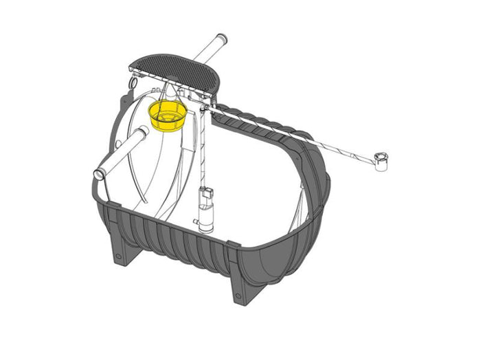 Speidel Zisternen-Set Garten Eco 2000 Liter mit Tankabdeckung und Korbfilter