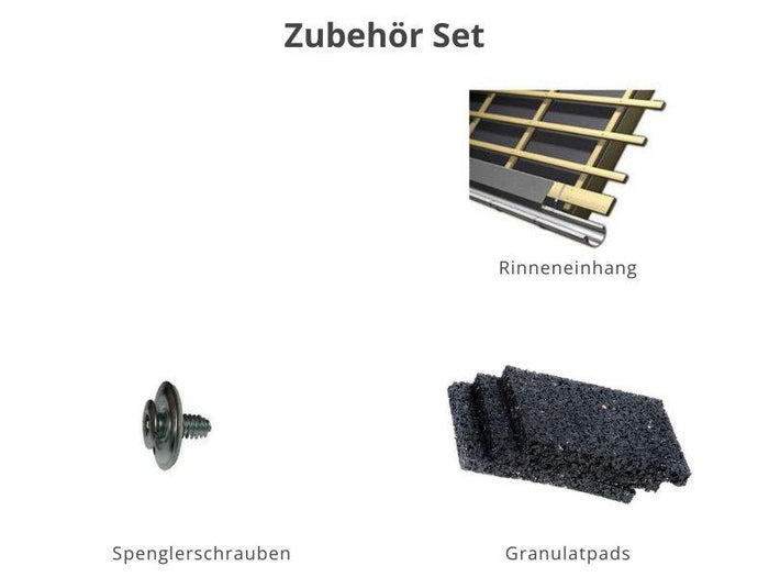 Zubehör Set für Karibu Gartenhaus Dice 3 natur, 19 mm