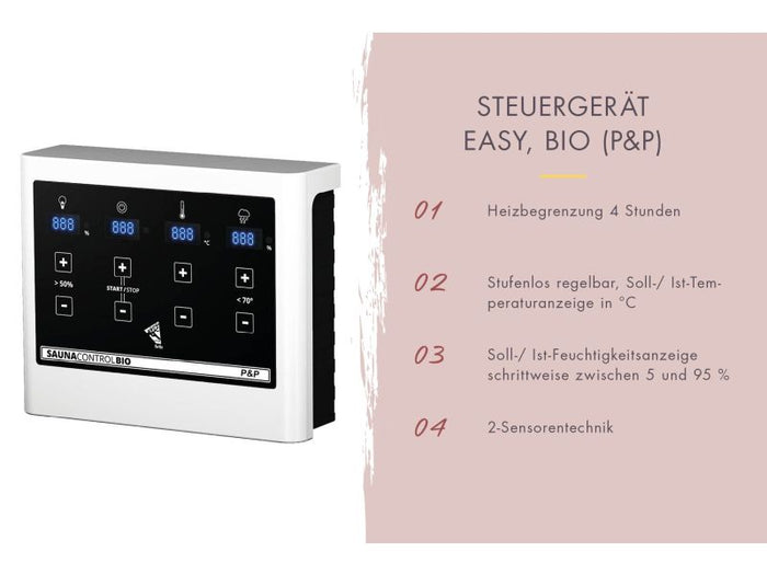 Karibu Steuergerätverkleidung für den Außenbereich, Naturbelassen