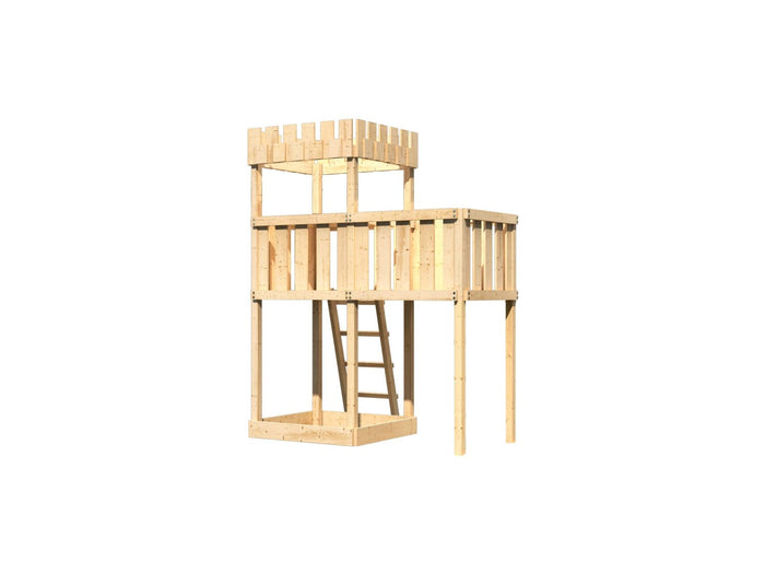 Karibu Ritterburg Löwenherz + Anbauplattform