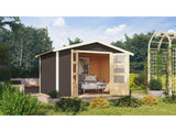 Karibu Gartenhaus Amberg 5 terragrau