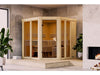 Karibu Sauna Airi, ohne Ofen - ohne Dachkranz -