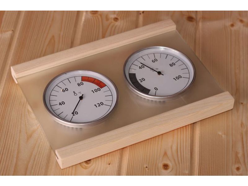 Karibu Sauna Klimamessstation Premium