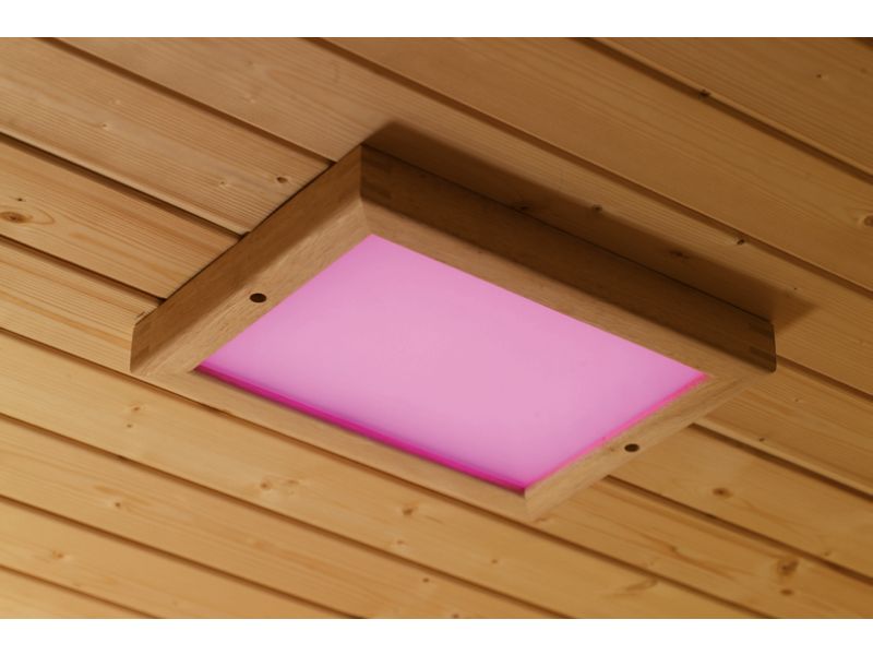 Karibu LED Farblicht Größe 2 inkl. Fernbedienung