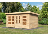 Karibu Gartenhaus Schönbuch 2 38 mm 2-Raum-Haus