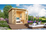 Karibu Gartenhaus Stockach 2 natur