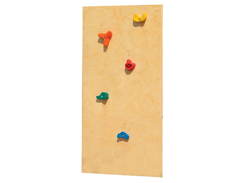 Karibu Kletterwand Classic mit 5 Handgriffen
