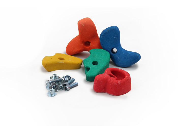 Karibu Klettergriff 5er-Set bunt