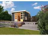 Karibu Gartenhaus Askola 4 terragrau