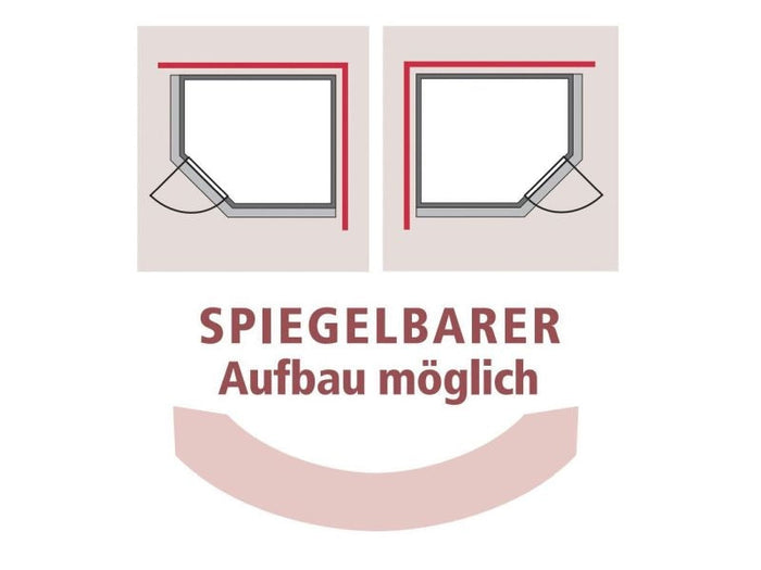 Amara - Karibu Sauna ohne Ofen - mit Dachkranz -