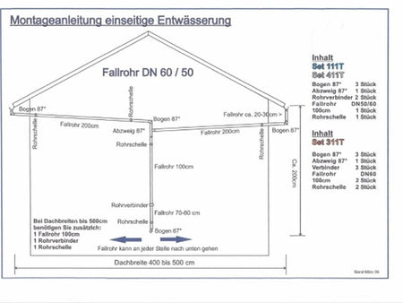 Folienflansch aus EPDM - für Fallrohre aus Kunststoff und Metall, Durchmesser 78 mm