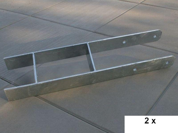 Gratis Karibu H-Pfostenanker 9 x 9 x 60 cm 2 Stück im Wert von 59,98 EUR