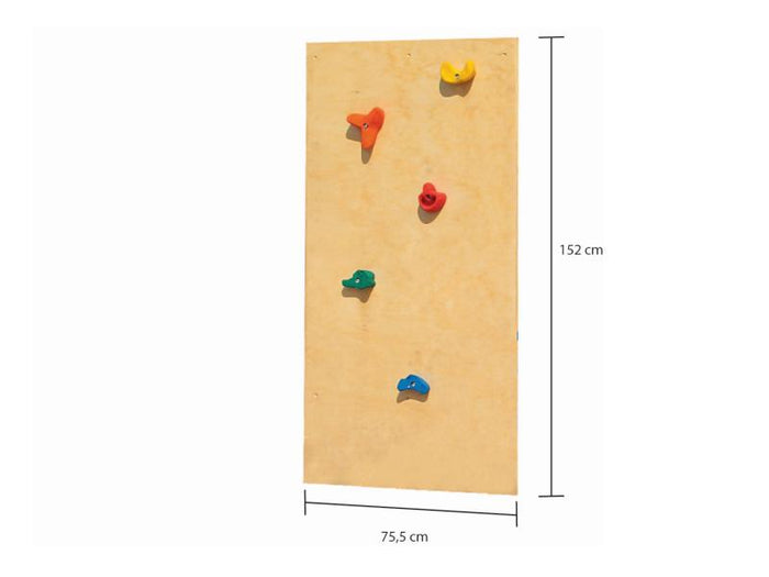 Kakribu Spielturm Luis Satteldach + Kletterwand