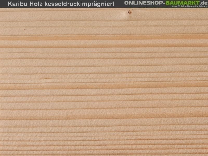 Karibu 2 x Einfahrtsbogen aus Leimholz für Carport