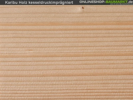 Karibu 2 x Einfahrtsbogen aus Leimholz für Carport