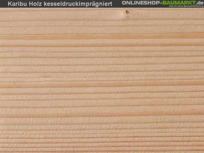 Karibu 2 x Einfahrtsbogen aus Leimholz für Carport