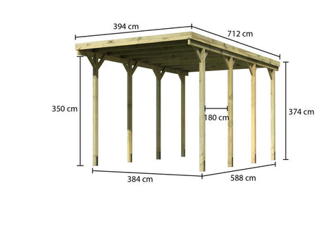 Karibu Caravan Carport KDI