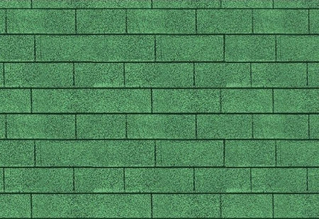 Karibu Dachschindeln Rechteck grün 27 Pakete
