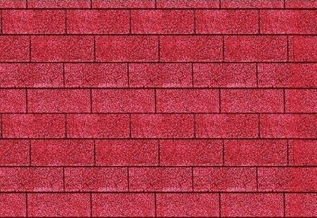 Karibu Dachschindeln Rechteck rot 21 Pakete