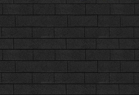 Karibu Dachschindeln Rechteck schwarz 1 Paket
