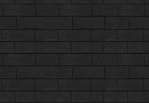 Karibu Dachschindeln Rechteck schwarz 1  Paket