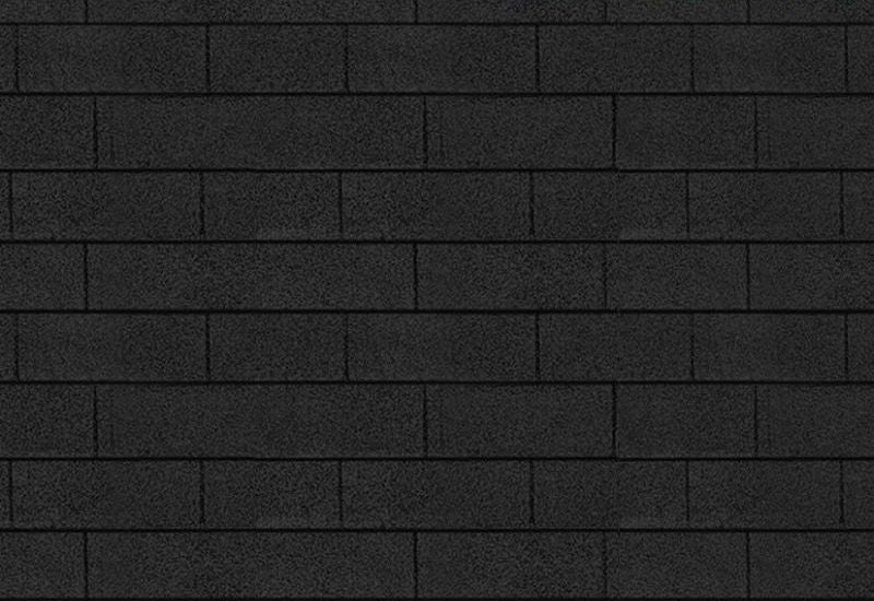 Karibu Dachschindeln Rechteck schwarz 1  Paket