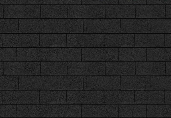 Karibu Dachschindeln Rechteck schwarz 10 Pakete
