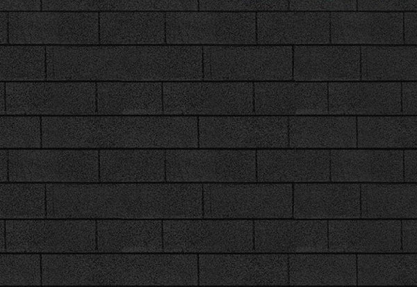 Karibu Dachschindeln Rechteck schwarz 10  Pakete