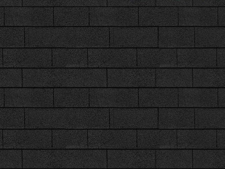 Karibu Dachschindeln Rechteck schwarz 13  Pakete
