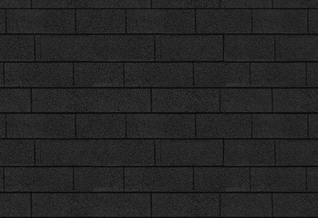 Karibu Dachschindeln Rechteck schwarz 2 Pakete