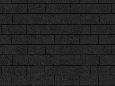 Karibu Dachschindeln Rechteck schwarz 2  Pakete