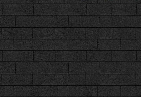 Karibu Dachschindeln Rechteck schwarz 2  Pakete