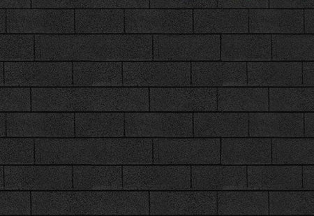 Karibu Dachschindeln Rechteck schwarz 21 Pakete