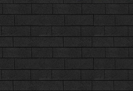 Karibu Dachschindeln Rechteck schwarz 27 Pakete