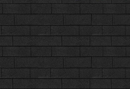 Karibu Dachschindeln Rechteck schwarz 3 Pakete