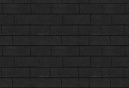 Karibu Dachschindeln Rechteck schwarz 3  Pakete