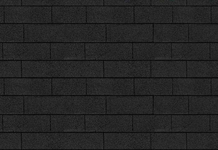 Karibu Dachschindeln Rechteck schwarz 5 Pakete