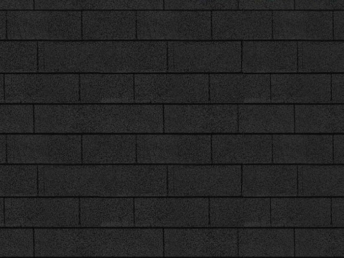 Karibu Dachschindeln Rechteck schwarz 5  Pakete