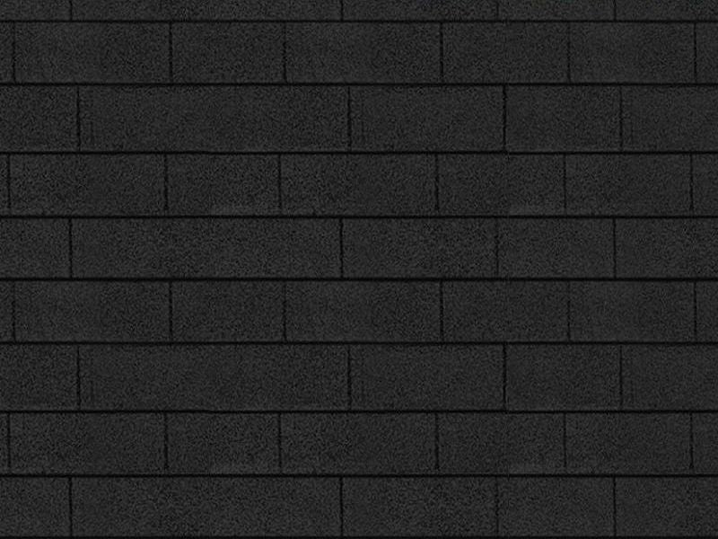 Karibu Dachschindeln Rechteck schwarz 5  Pakete