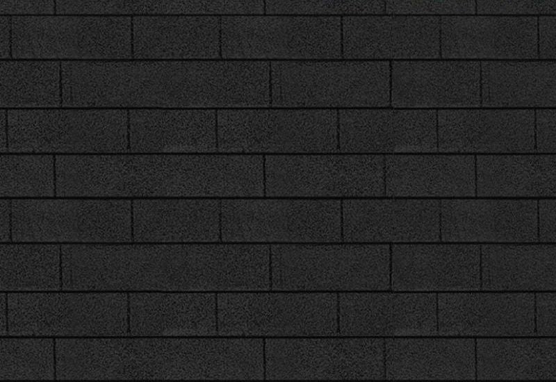 Karibu Dachschindeln Rechteck schwarz 5  Pakete