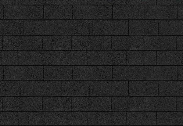 Karibu Dachschindeln Rechteck schwarz 5  Pakete