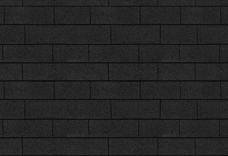Karibu Dachschindeln Rechteck schwarz 7 Pakete