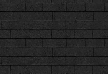 Karibu Dachschindeln Rechteck schwarz 7  Pakete